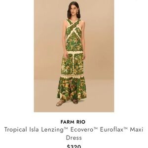 FARM Rio Tropical Isla Lenzing™ Ecovero™ Euroflax™ Maxi
Dress